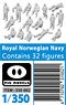 Royal Norwegian Navy Contains 32 Figures (Plastic model)