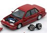 Honda Civic EF2 1991 Red (RHD) (Diecast Car)