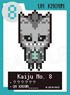 Kaiju No. 8 Pixel Art Series Sticker Kaiju No. 8 (Anime Toy)