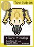 Kaiju No. 8 Pixel Art Series Sticker Kikoru Shinomiya (Anime Toy)