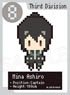 Kaiju No. 8 Pixel Art Series Sticker Mina Ashiro (Anime Toy)