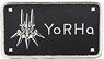 Nier: Automata Ver1.1a YoRHa Wappen Horizontal (Removable) (Anime Toy)