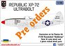 Republic XP-72 Ultrabolt conversion set for Tamiya kit P-47D Thunderbolt `Bubbletop` (Plastic model)