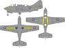 Masking Sheet for Fairey Gannet AS.1/AS.4 National & a/c marking (for Airfix) (Plastic model)