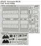 Photo-Etched Pats for Hurricane Mk.IIb (for Arma Hobby) (Plastic model)