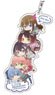 Acrylic Key Ring Hololive Hug Meets Arrange 01 0th Gen AK (Anime Toy)