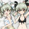 Girls und Panzer das Finale [Especially Illustrated] Dakimakura Cover (Anchovy / Black) 2 Way Tricot (Anime Toy)