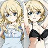 Girls und Panzer das Finale [Especially Illustrated] Dakimakura Cover (Darjeeling / Black) Smooth (Anime Toy)