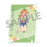 The Quintessential Quintuplets Specials [Especially Illustrated] Visual Acrylic Plate Yotsuba Nakano Vacance Ver. (Anime Toy)