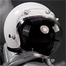Vintage Open Face Helmet White w/Bubble Shield (Fashion Doll)