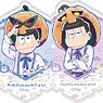 Osomatsu-san Trading Chain Acrylic Stand Pumpkin Ver. (Set of 6) (Anime Toy)