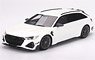 Audi ABT RS6-R Glacia White Metallic (LHD) (Diecast Car)