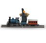 Wallace & Gromit - The Wrong Trousers - Feathers McGraw & Locomotive (Diecast Car)