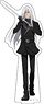 Katekyo Hitman Reborn! [Especially Illustrated] Big Acrylic Stand [Black Suits Ver.] (6) Superbi Squalo (Anime Toy)