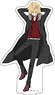 Katekyo Hitman Reborn! [Especially Illustrated] Big Acrylic Stand [Black Suits Ver.] (7) Belphegor (Anime Toy)