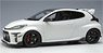 TOM`S GR Yaris 2021 Super White 2 (Diecast Car)