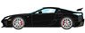 Lexus LFA 2010 Rear Wing up Black (Diecast Car)