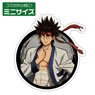 TV Animation [Rurouni Kenshin] Sanosuke Sagara Mini Sticker (Anime Toy)