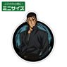 TV Animation [Rurouni Kenshin] Hajime Saito Mini Sticker (Anime Toy)