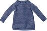 PNXS Over Size Knit Top II (Navy Blue) (Fashion Doll)