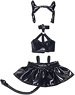 Succubus Costume Set (Enamel Black) (Fashion Doll)