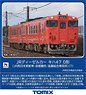 J.R. Diesel Car Type KIHA47-0 (J.R. West Renewaled Car , Metroporitan Area Color , Goto Rail Yard) (T) (Model Train)