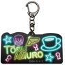 Detective Conan Neon Style Acrylic Key Ring Toru Amuro (Anime Toy)