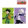 Hunter x Hunter [Especially Illustrated] Gon & Killua Back View of Fight Ver. Clear File (Set of 2) (Anime Toy)