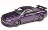Nissan Skyline GT-R R34 V Spec II Midnight Purple (Diecast Car)