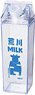 `Hyakusho Kizoku` Milk Carton Type Multi Clear Bottle (Anime Toy)