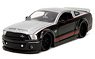 2008 Ford Mustang Shelby GT500KR Black / Silver (Diecast Car)