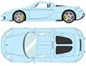 Porsche Carrera GT 2004 Gulf Blue (Diecast Car)