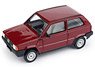 Fiat Panda 750L 1986 GARANZA Red (Diecast Car)