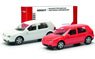 (HO) Mini Kit Volkswagen Golf IV 4 Door (2 Cars Set) (Model Train)