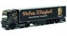 (HO) Scania CS20 HD Refrigerated Box Semi Trailer `Stefan Klingbeil` (Model Train)
