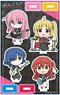 Animation [Bocchi the Rock!] Acrylic Chara Stand B Deformed Chara [Hitori & Nijika & Ryo & Ikuyo Band T-Shirt Ver.] (Anime Toy)