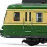 SNCF, RGP2 diesel railcar, re-built version, green/beige livery, ep. IV (2-Car Set) (Model Train)