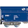 PKP Cargo, 3-unit pack self-discharging wagons Falls, blue livery, ep. VI (3-Car Set) (Model Train)