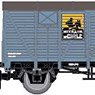 RENFE, 2-unit pack 2-axle covered wagon type J3 `Nitrato de Chile`, ep. III (2-Car Set) (Model Train)