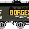 RENFE, 2-unit set 3-axle tank wagons `Borges`, ep. III (2-Car Set) (Model Train)