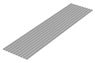 Plastic Material (Gray) Shredded Board 1.0 x 5.0 mm (10pcs.) (Material)