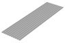 Plastic Material (Gray) Shredded Board 1.0 x 6.0 mm (10pcs.) (Material)