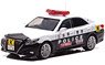 Toyota Crown Athlete (GRS214) 2023 Hiroshima Prefecture Police Local Traffic Police Vehicle G7 summit Leading car (Higashi-21) (Diecast Car)
