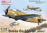 Breda Ba-65A-80 `Nibbio` in Italian service (Plastic model)