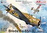 Breda Ba-65A-80 `Nibbio` over Spain (Plastic model)