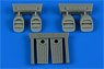 Sea Harrier FRS.1/FA.2 exhaust nozzles (for Airfix) (Plastic model)