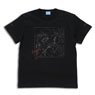Martian Successor Nadesico: The Motion Picture - Prince of Darkness The prince of darkness Black Sarena T-Shirt Black S (Anime Toy)