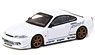 VERTEX Nissan Silvia S15 White Metallic (Diecast Car)