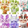 Cup Rabbit Flower And Dragon (Set of 6) (Completed)