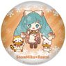 Snow Miku 2024 x Rascal Puni Puni Can Badge Chibi Chara Ver. [C] (Anime Toy)